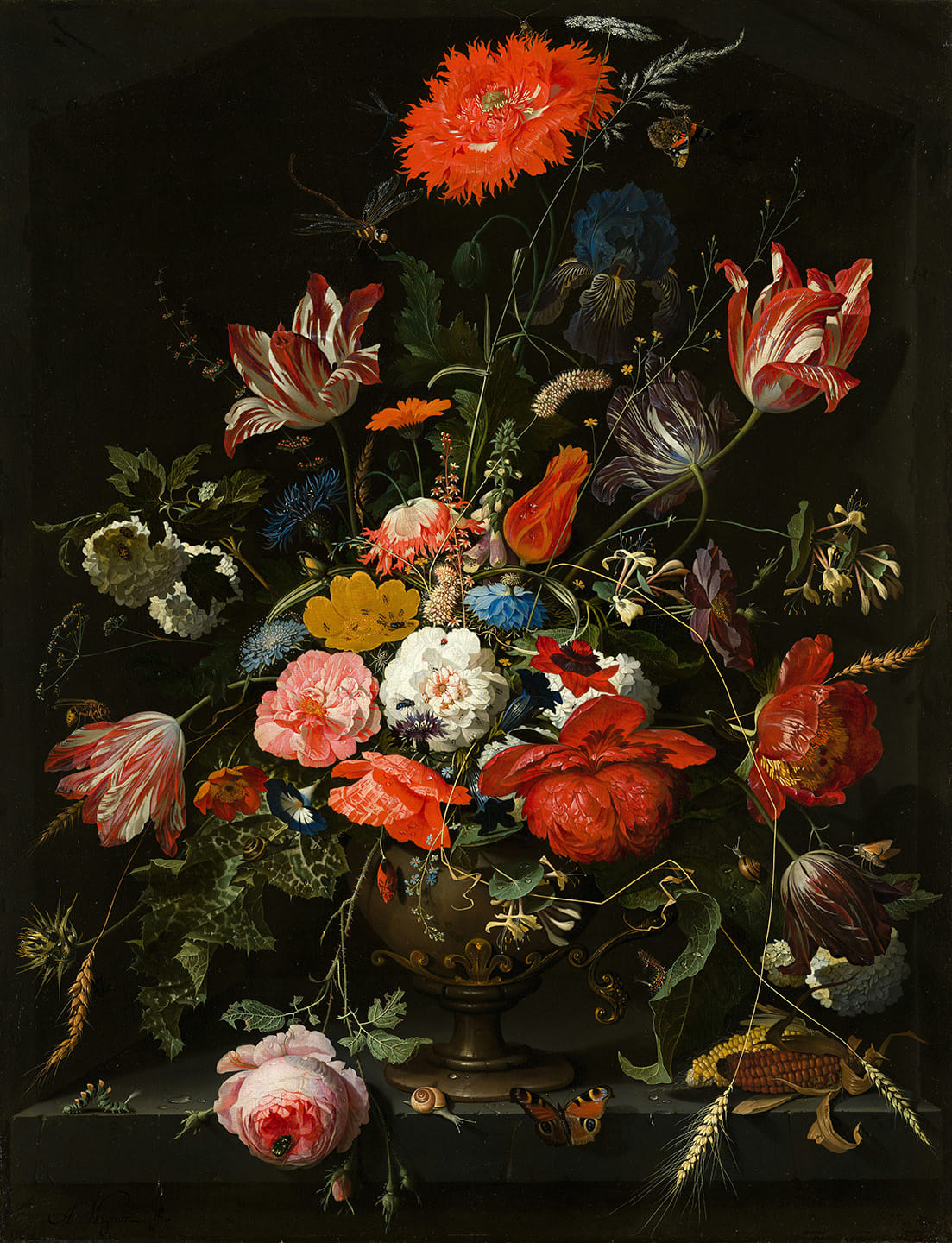 artwork of flowers